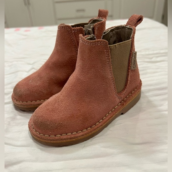Cienta Other - Cienta Suede Pink Toddler Boots
